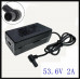 Адаптер блок питания зарядка для Xiaomi 4 Ultra Pro 2nd Gen Navee S40 S60 S65 N65i 53.6V 2A